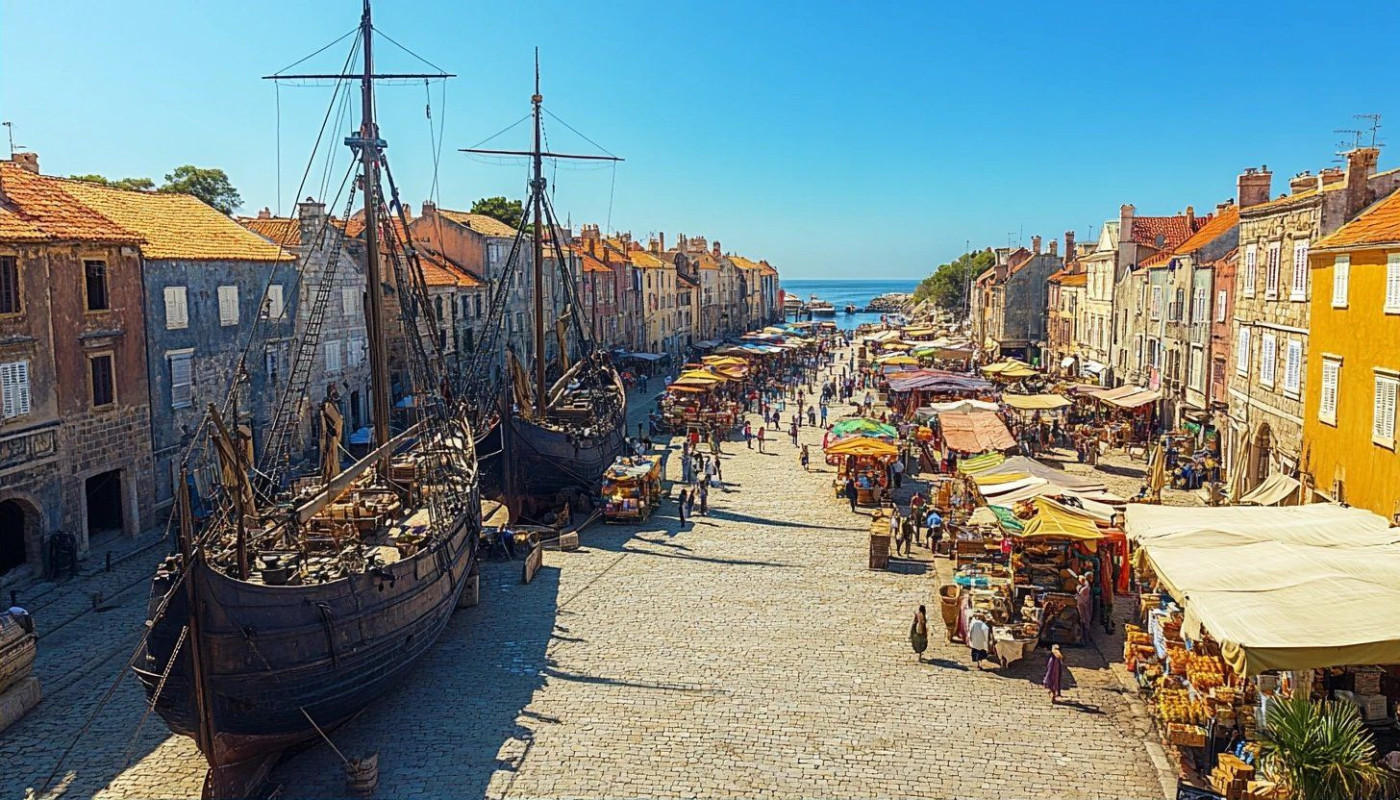Explorer les trésors cachés du port historique et de ses alentours